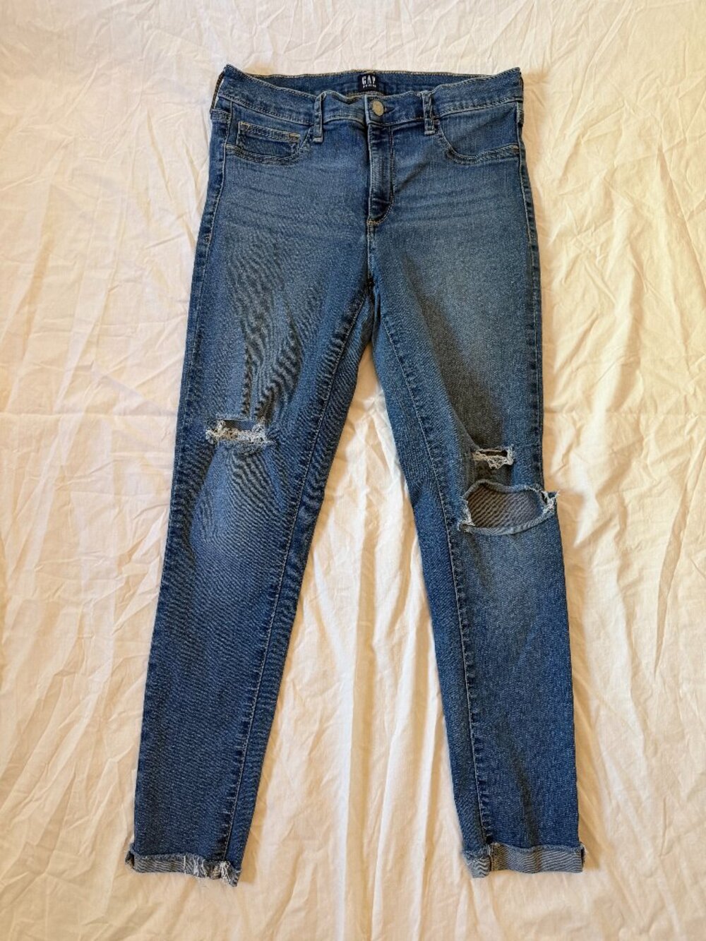 Gap "Favorite Jegging" Distressed Jeans